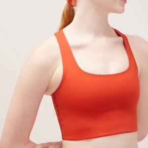 SET Girlfriend Collective Paloma Bra & Shorts in Tart